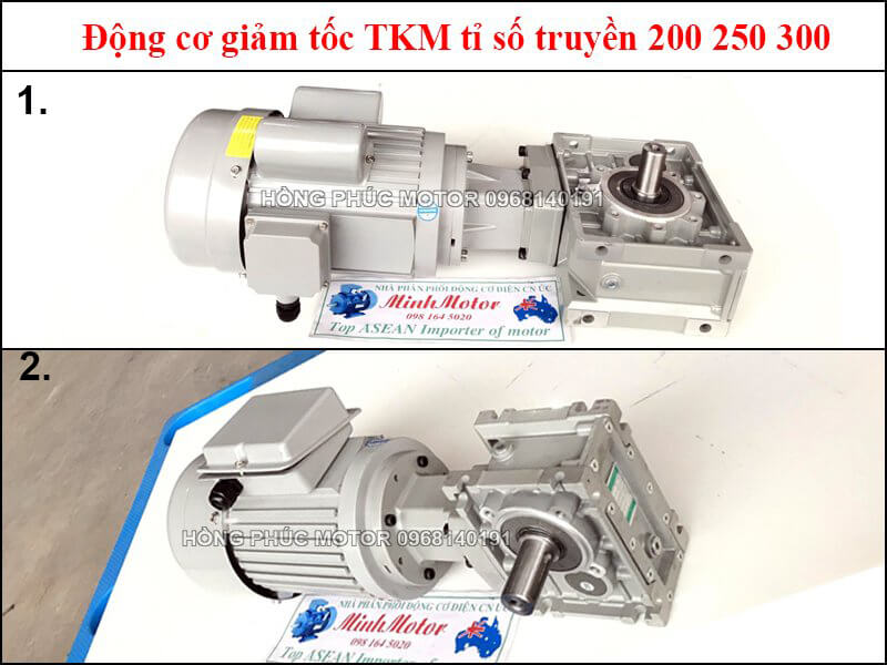 [HCM]Động Cơ Hộp Giảm Tốc 2 Cấp 3hp 2.2kw