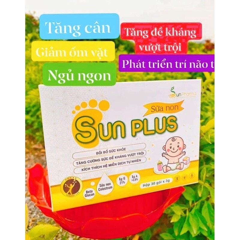 Combo men hữu cơ Sữa non Sunplus - men hữu cơ + Sữa non Sunplus ( HN )