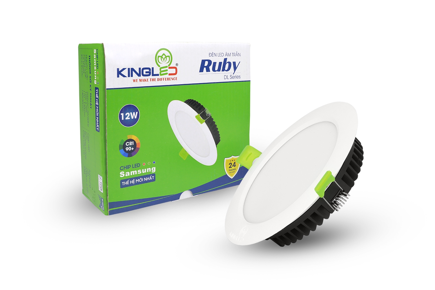 Đèn Led Âm Trần Ruby Kingled