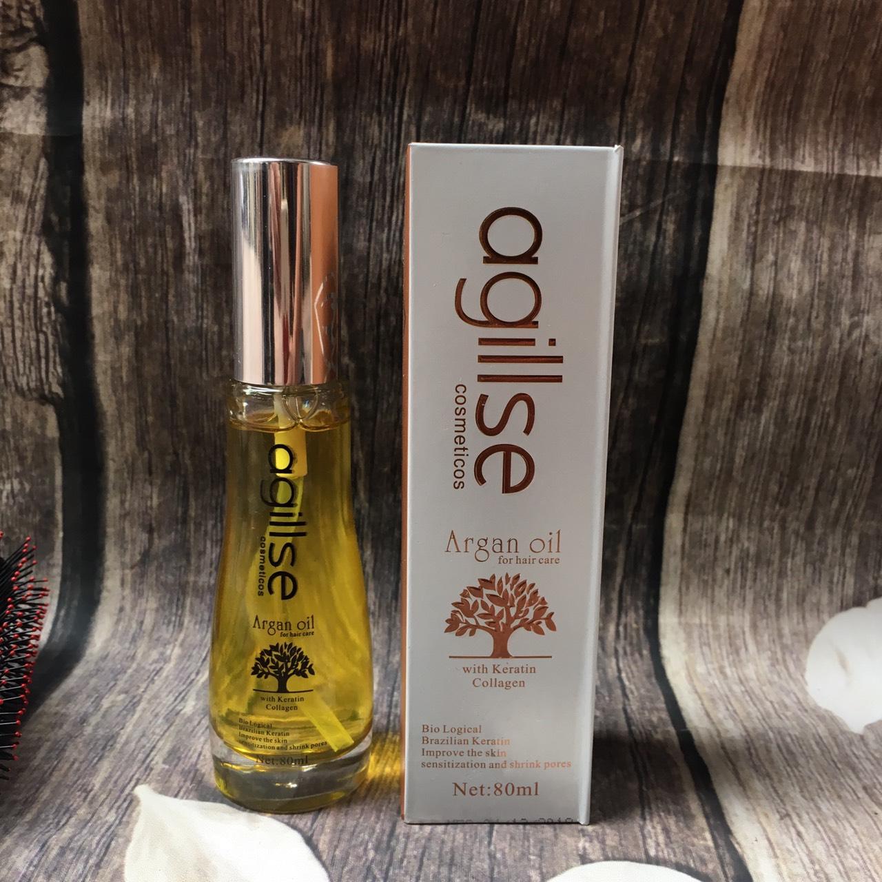 Tinh Dầu Siêu Dưỡng Tóc Agillse Oil 80ml Siêu Dưỡng Tóc