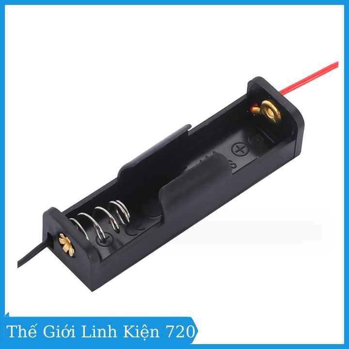Đế pin AA 1.2V 1.5V không nắp 1 pin