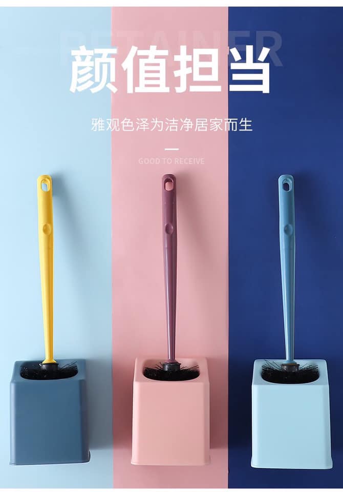 Cây cọ bồn cầu kèm hộp đựng, bộ cọ nhà vệ sinh, bộ cọ có hộp đựng đi kèm