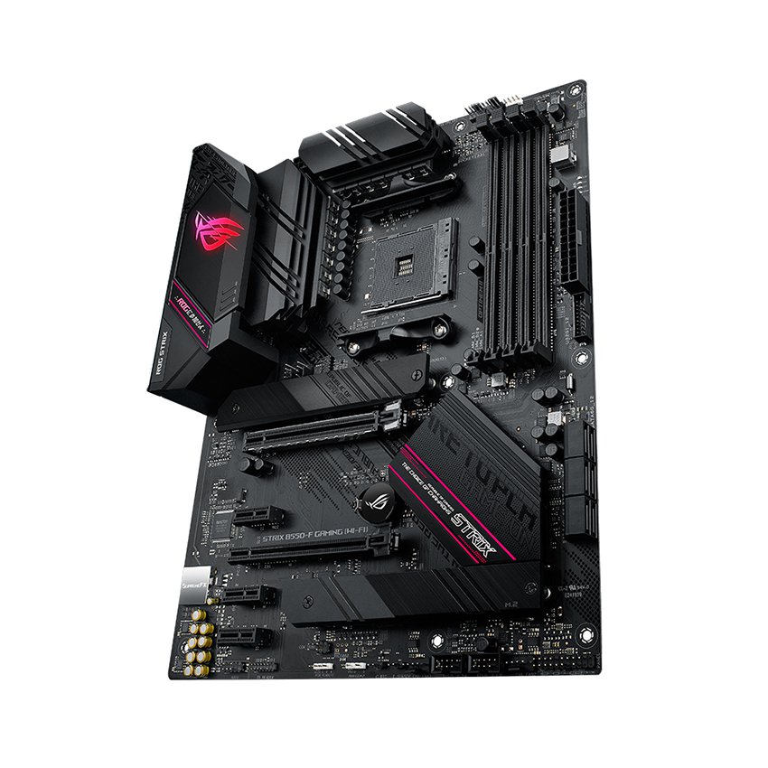 Mainboard ASUS ROG STRIX B550-F GAMING (WI-FI) (AMD B550, Socket AM4, ATX, 4 khe RAM DRR4)