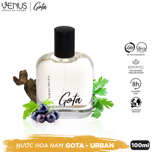 [HCM]Nước hoa Nam Gota Urban 100ml-50ml-30ml