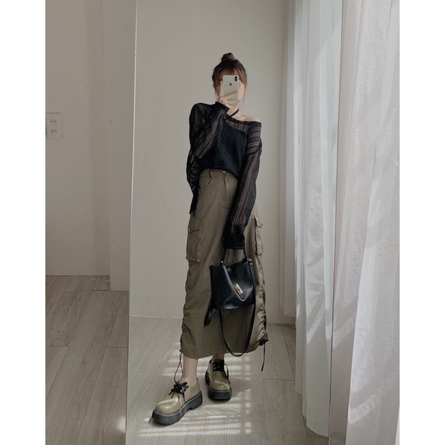 Set áo lưới kèm áo yếm 781