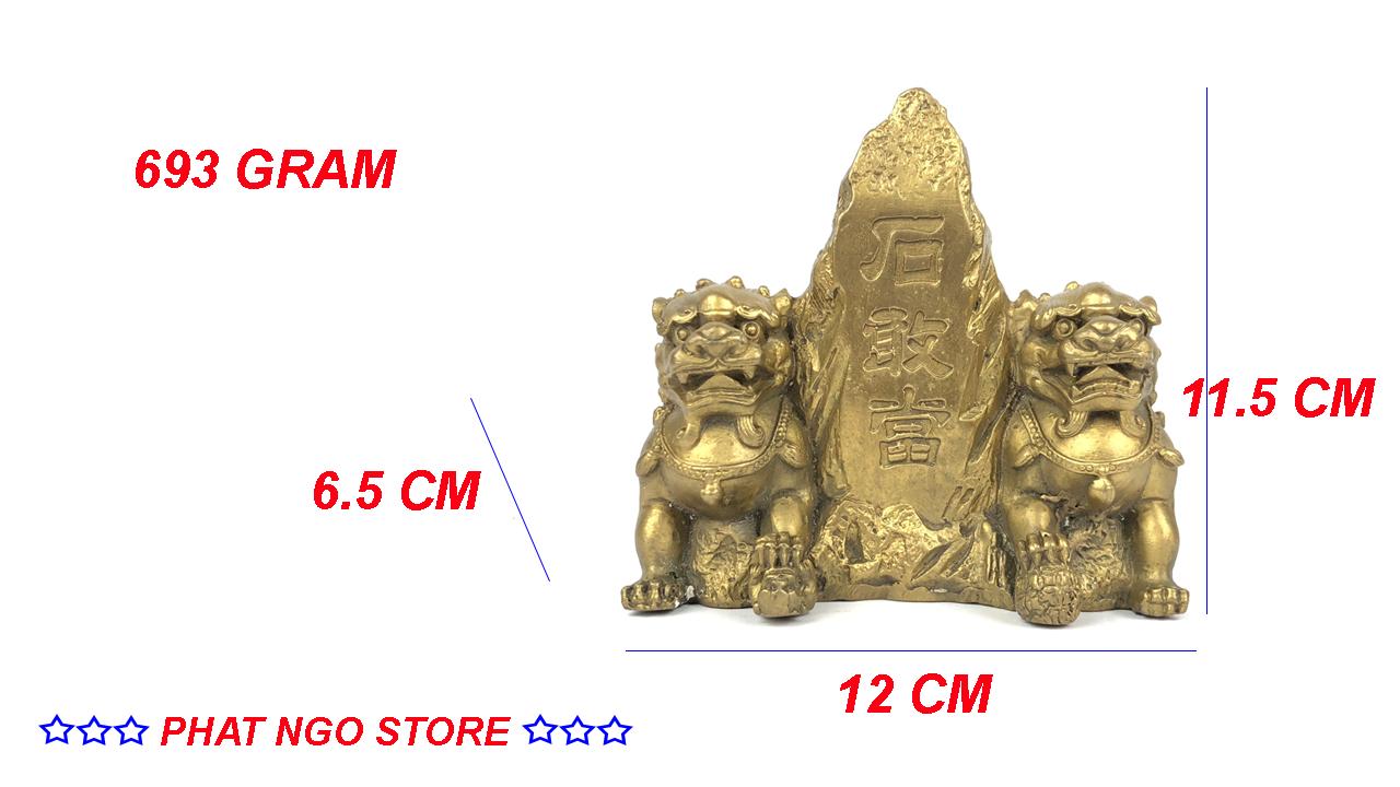 SƯ TỬ ĐỒNG THẠCH CẢM ĐANG