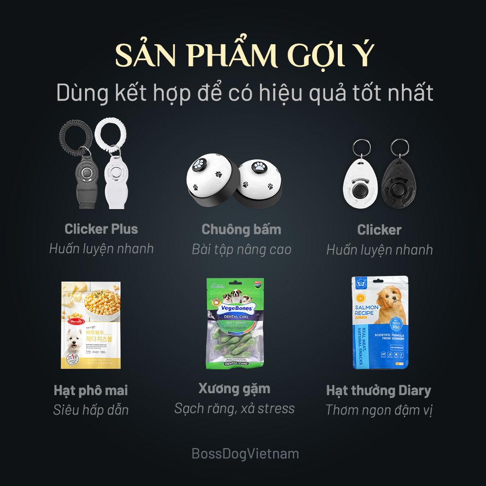 Chuông huấn luyện chó  BossDog