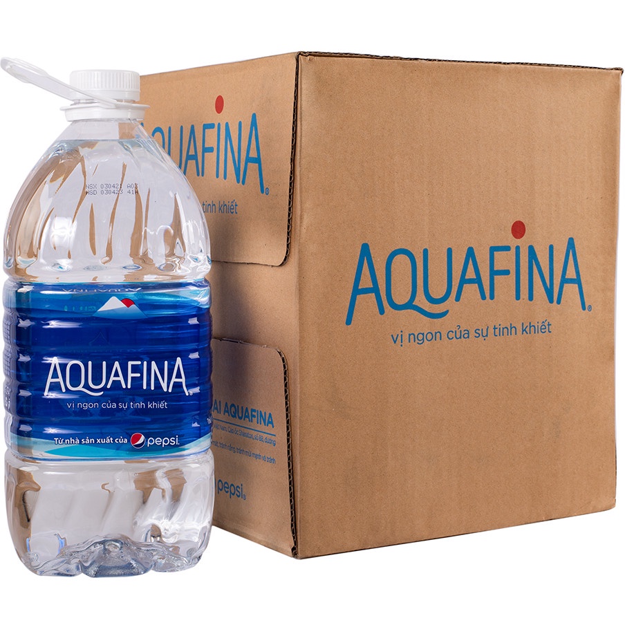Thùng Nước Suối Aquafina 5l (4 chai)