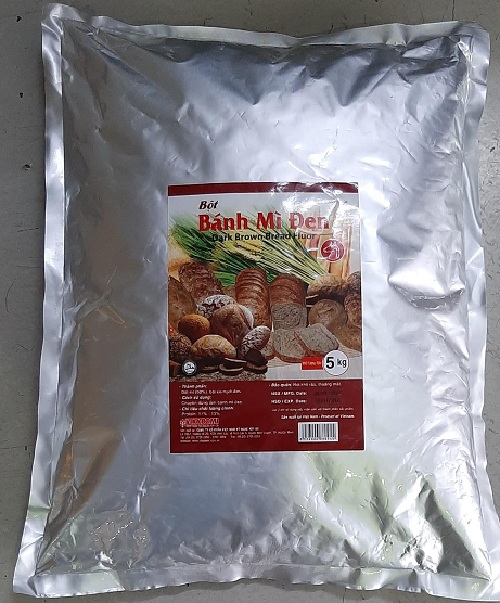 Bột bánh mì Đen, bột mì lúa mì Vikybomi 5kg