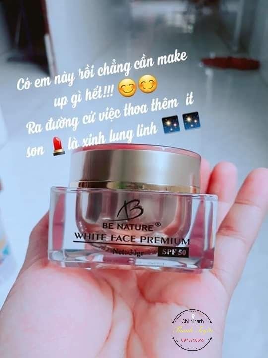 kem duong ban ngay White face premium