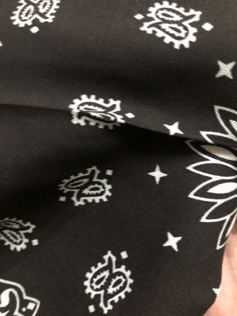 [HCM]Khăn bandana loại dày size 60x60cm