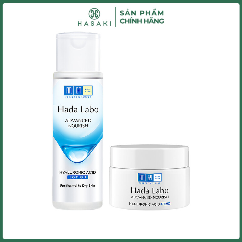 Combo hada labo dung dịch dưỡng ẩm 170ml + kem dưỡng ẩm 50g