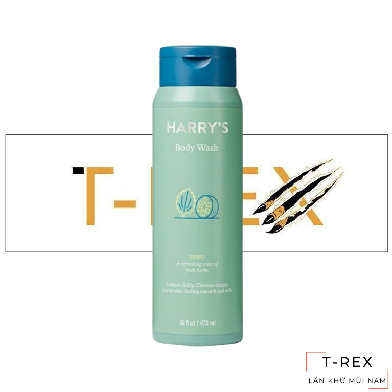 [HCM]Sữa Tắm Harry's Shiso (A Refreshing Scent Of Fresh Herbs) 473ML (Cam Kết Hàng Đúng Mô Tả)