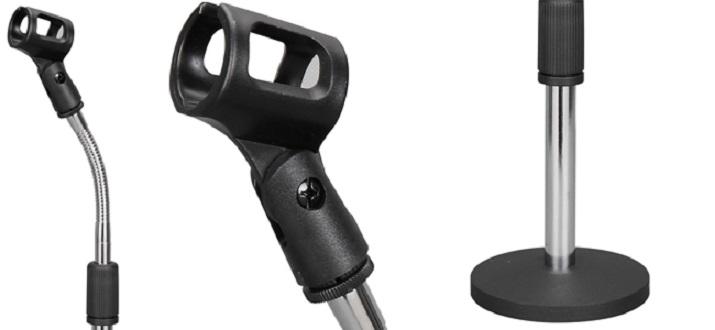 Chân micro để bàn cao cấp  HALF NB-228 không rỉ !