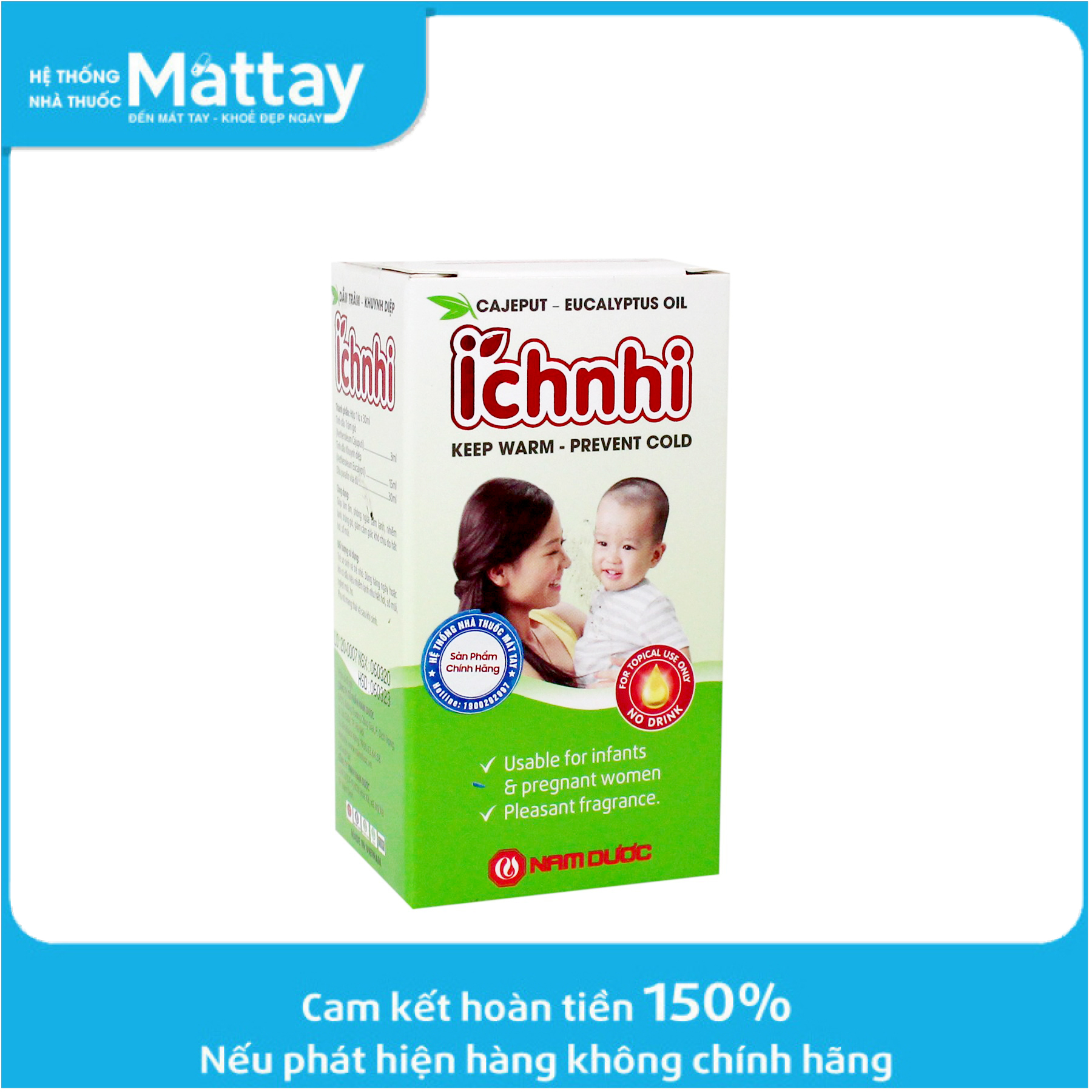 Dầu tràm khuynh diệp Ích Nhi