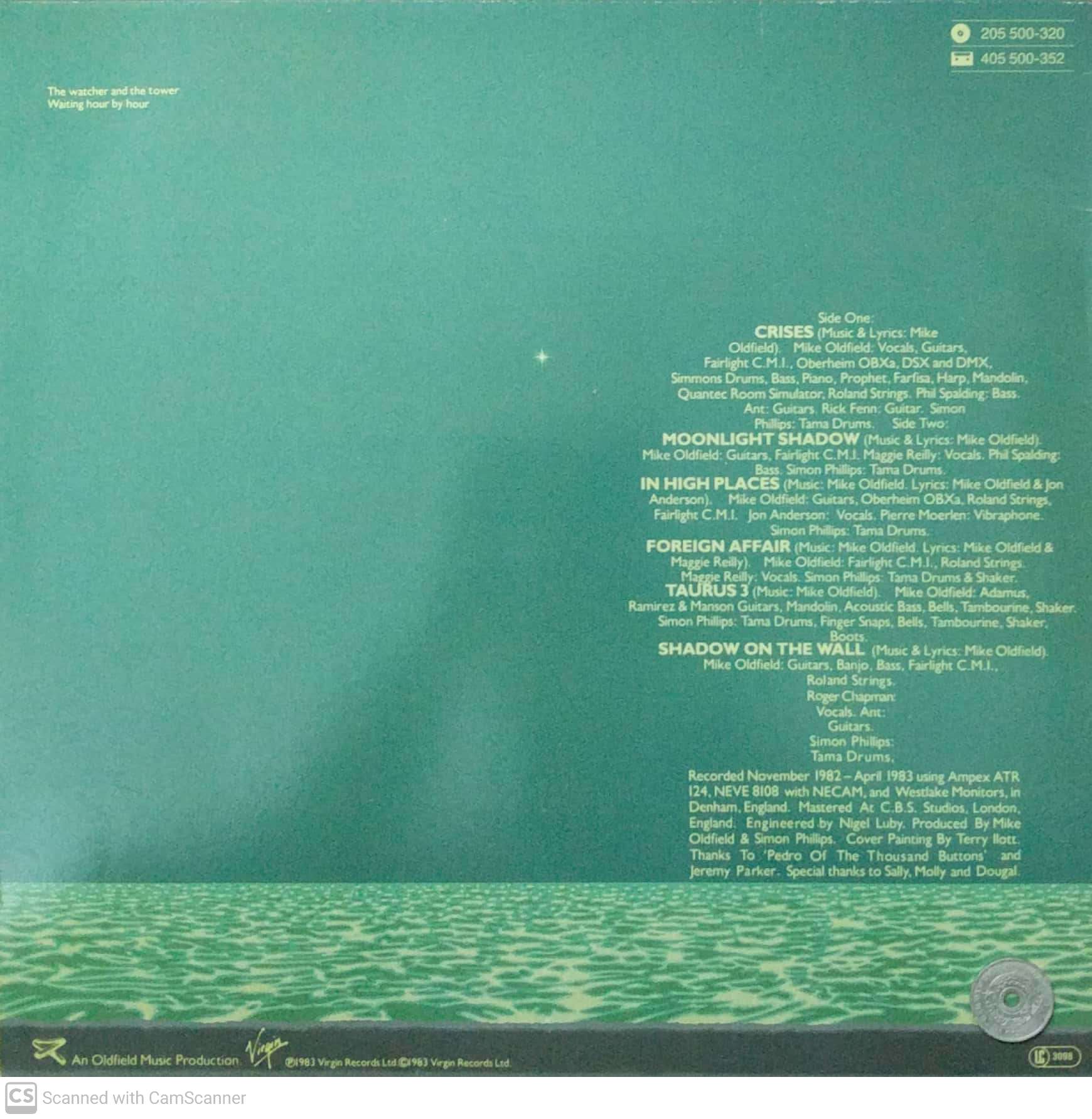 stereomate - Đĩa nhạc - LP Vinyl: Mike Oldfield - Crises