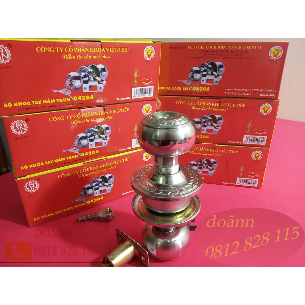 Khóa đấm cửa Việt Tiệp