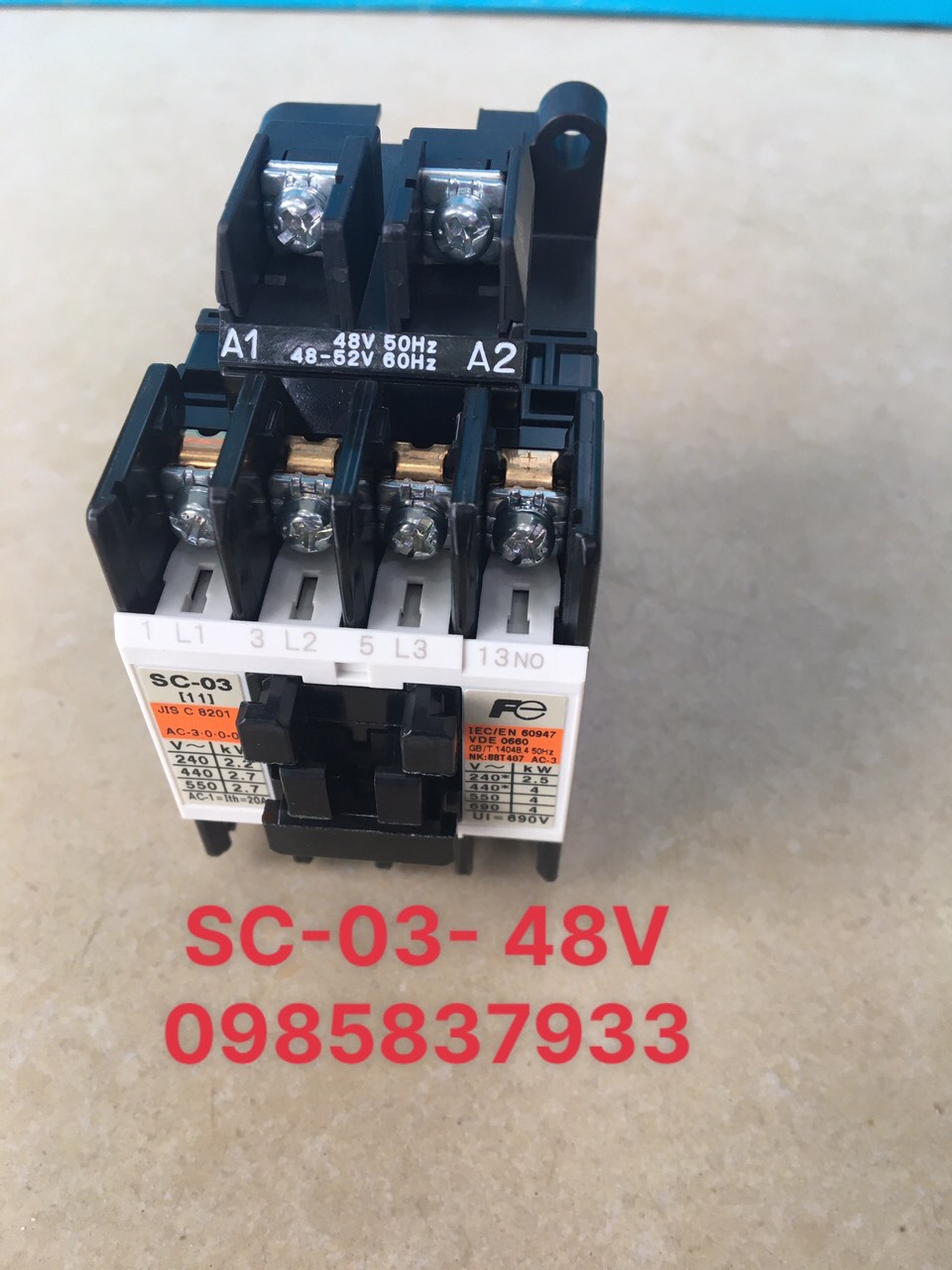 Khởi động từ sc-03 48vac fuji electric
