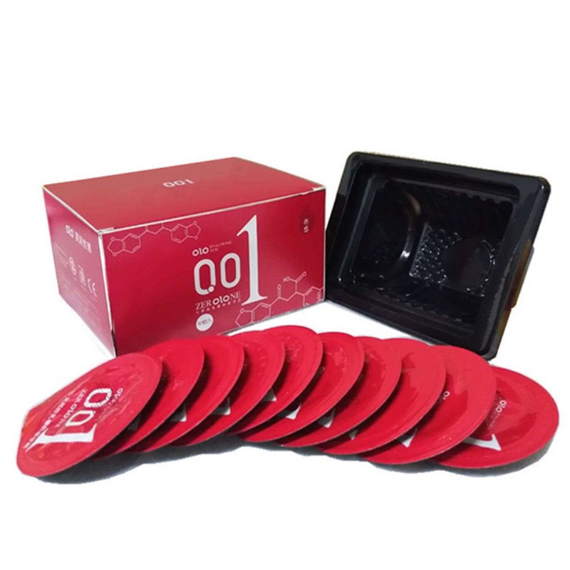 Bao cao su OLO siêu mỏng 001 - hộp 10 cái