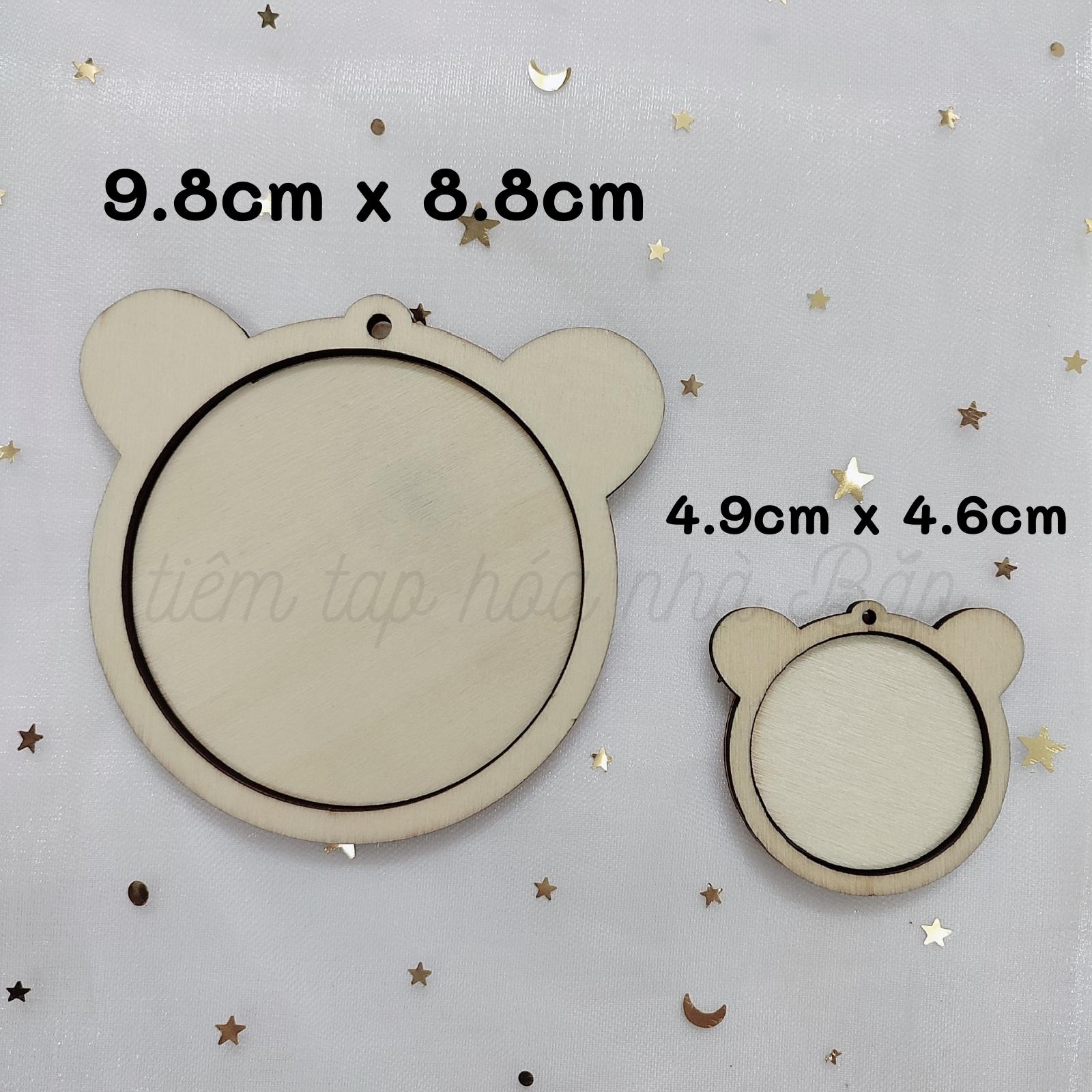 Khung Gỗ Trang Trí Mini - Phụ Kiện Handmade