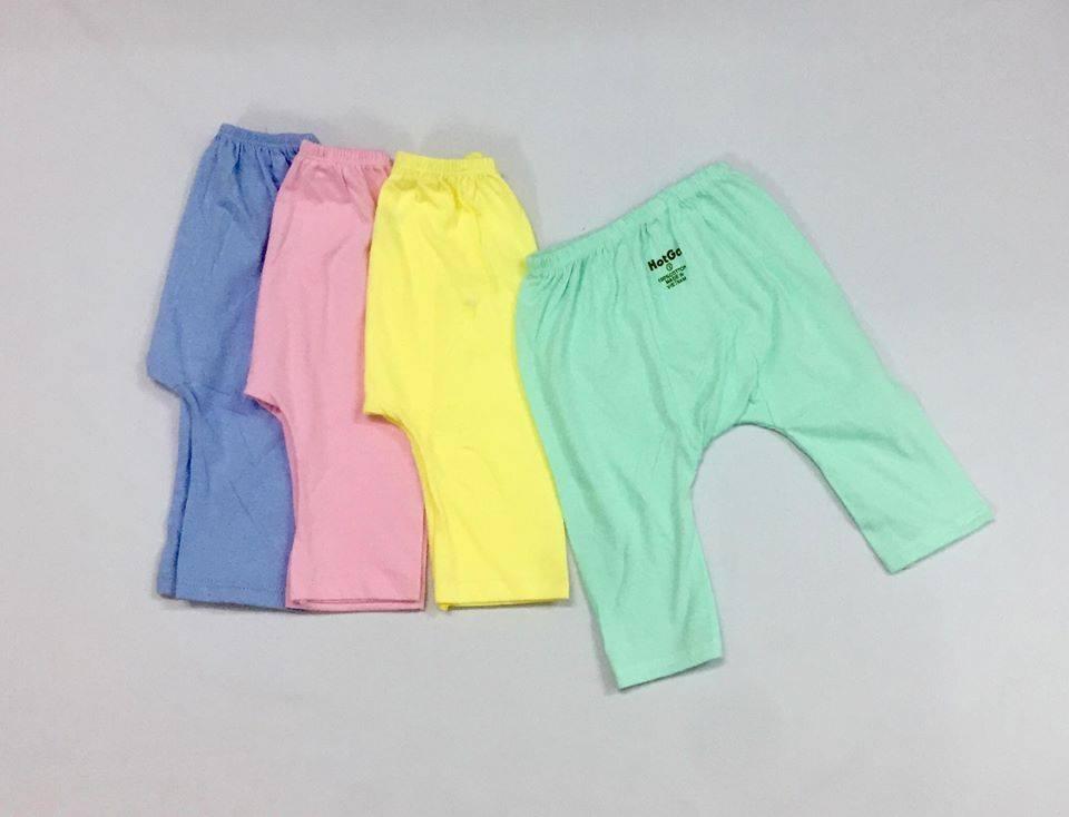 COMBO 2 Quần dài màu mặc tã sơ sinh HotGa (s1-5)