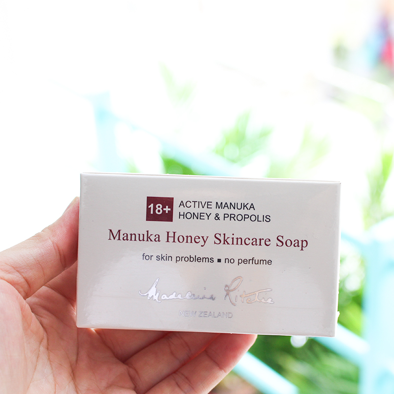 [HCM]Xà phòng y tế Madeleine Ritchie 18+ Active Manuka Honey & Propolis 125g