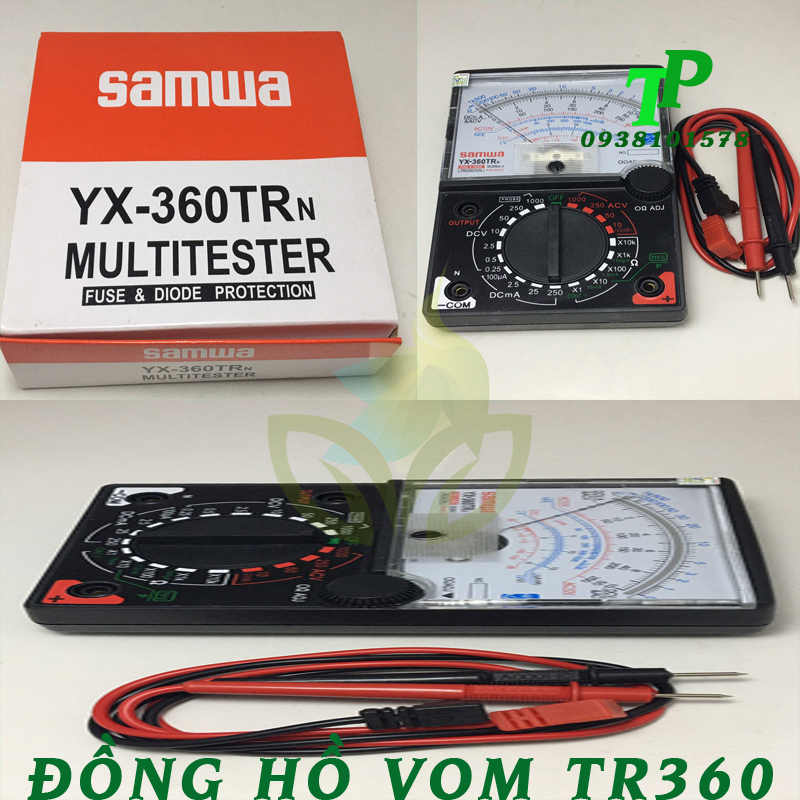 Đồng hồ vom tr360, đồng hồ đo kim vạn năng vom yx-360tr
