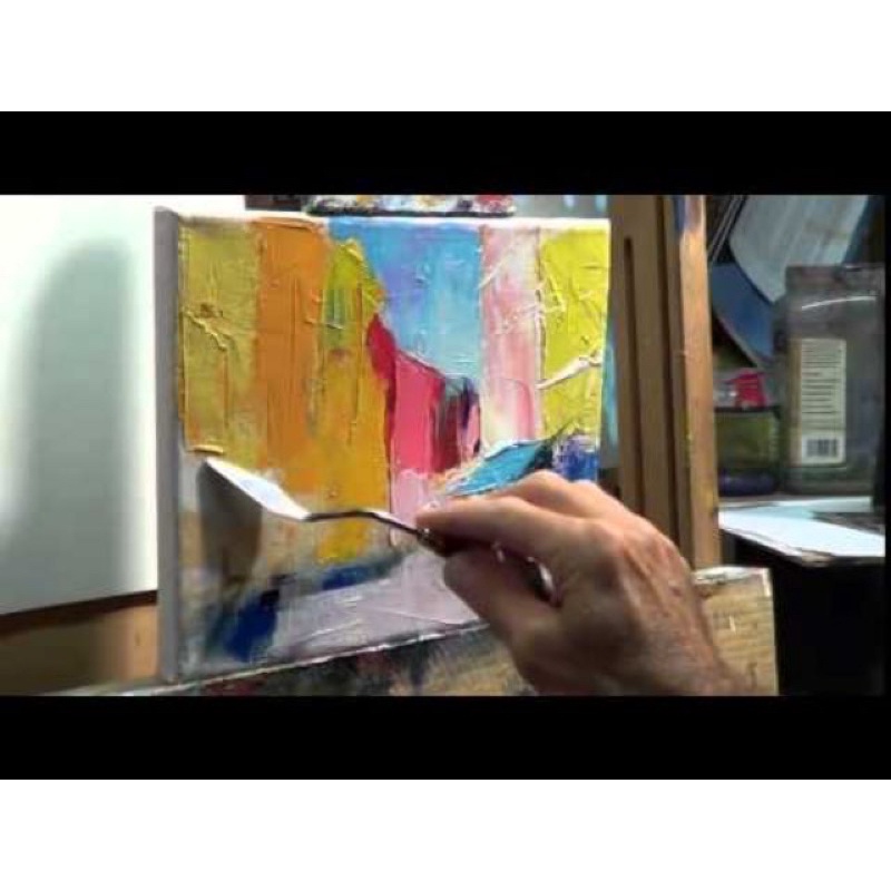 Bay Lấy Màu Acrylic Cán Trắng