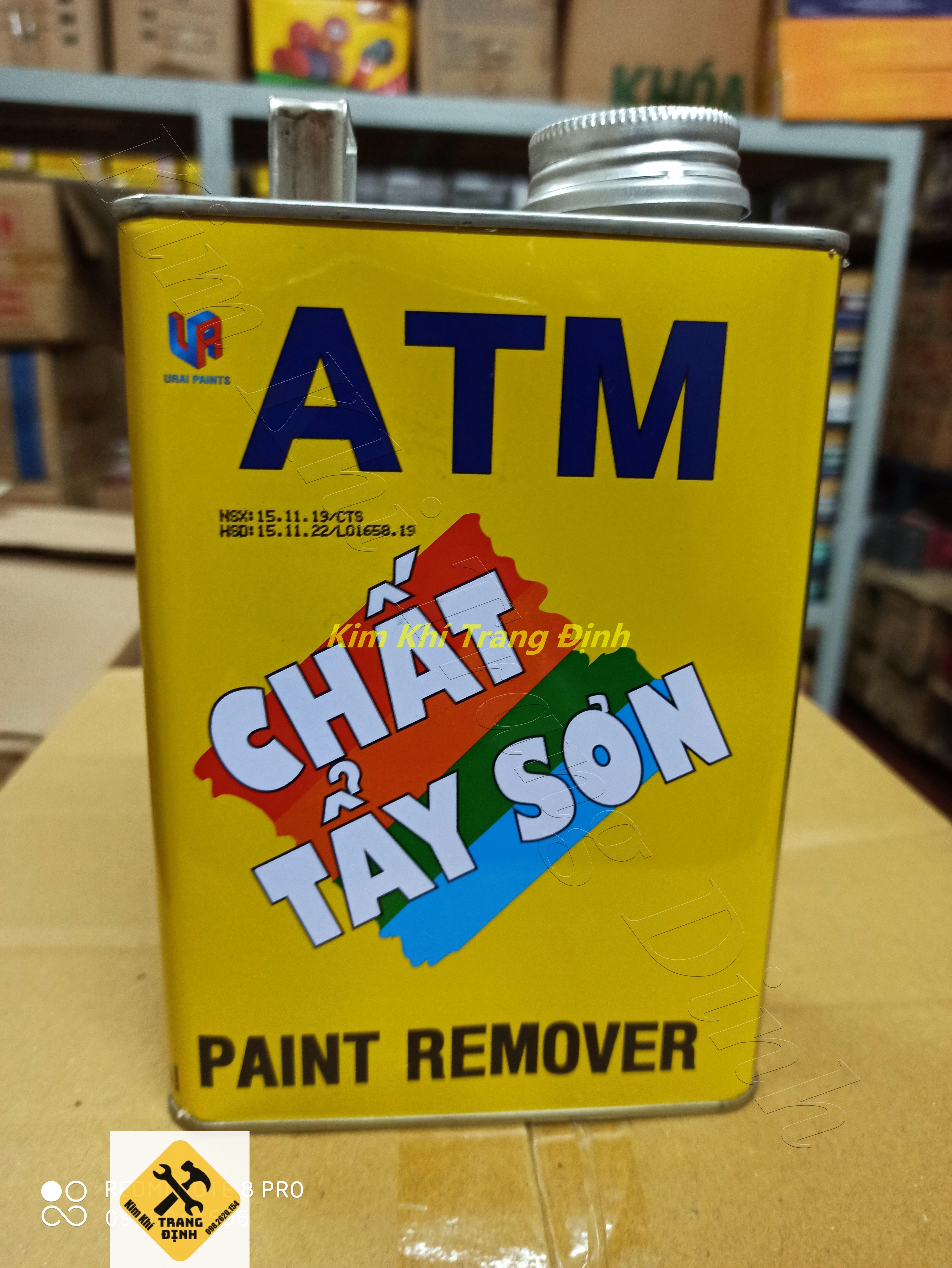Chất tẩy sơn ATM 875ml