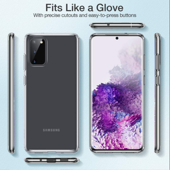 ỐP LƯNG DẺO TRONG SUỐT SAMSUNG S20 FE +