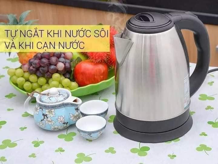 [HCM]Ấm đun siêu tốc 1L8 Ấm điện đun nước