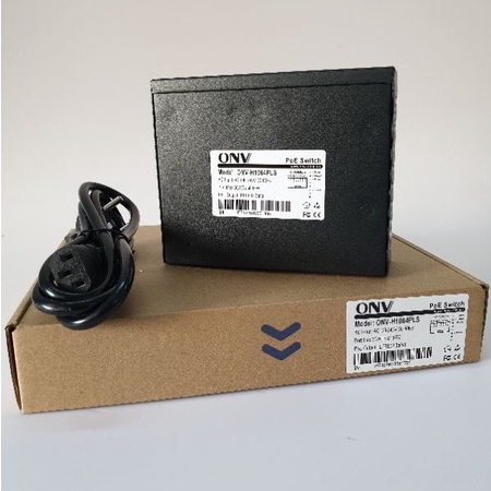 Switch PoE chính hãng ONV 4 cổng + 2 cổng Uplink Model ONV-H1064PHC (BH 12 Tháng)