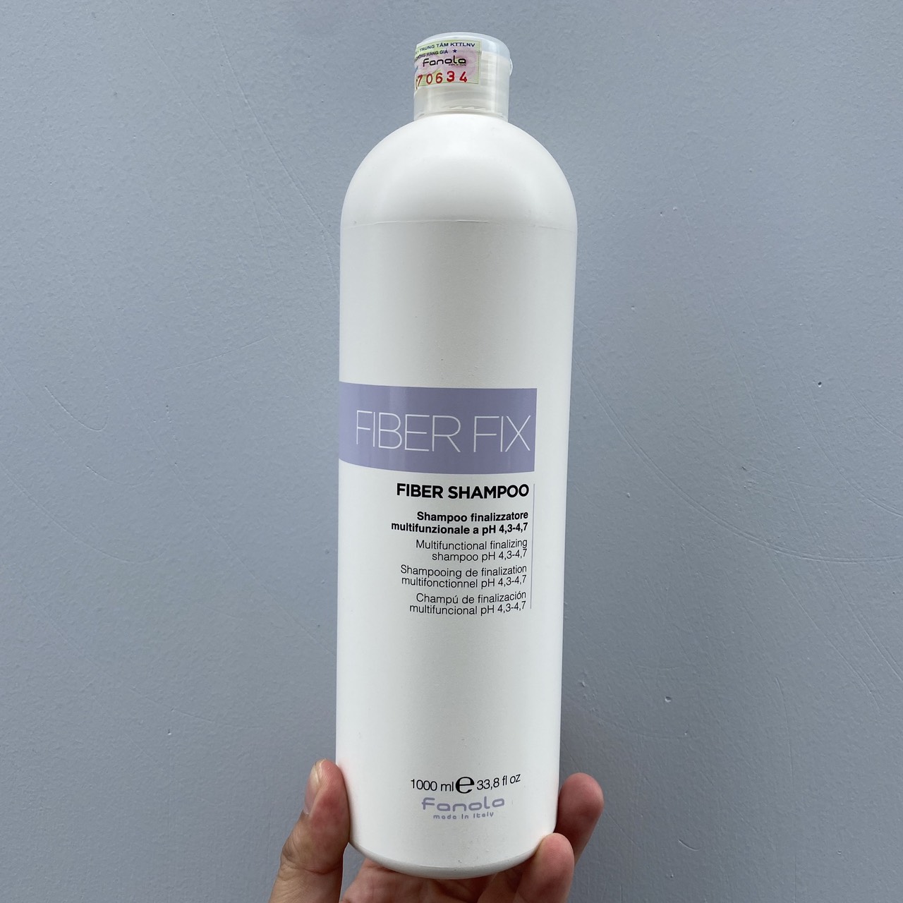 [HCM]Dầu gội phục hồi tóc chuyên sâu Fiber Fix N3 FANOLA Shampoo 1000ml