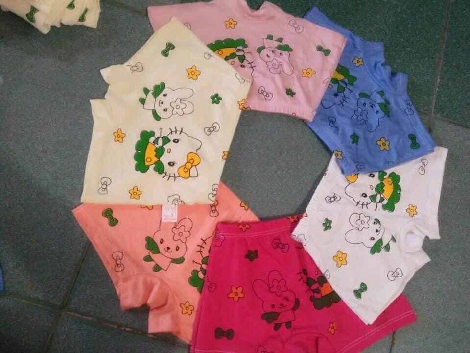 [HCM]Combo 5 quần lót bé gái size 4 từ 17-19kg