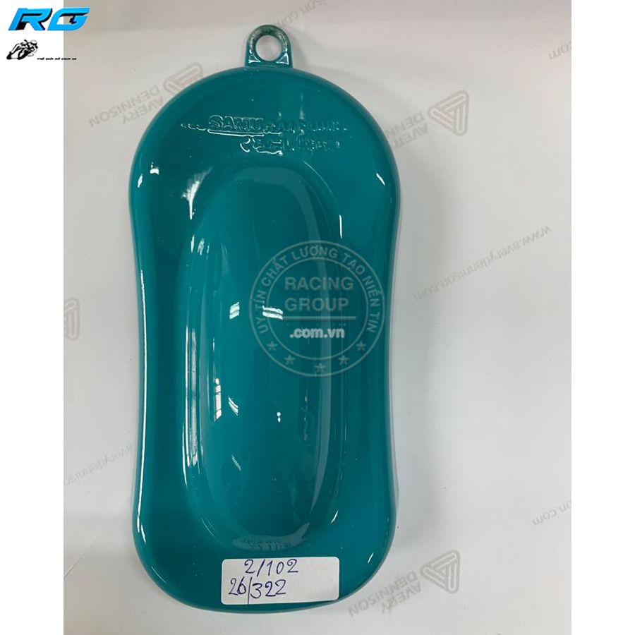Chai Sơn Samurai Màu Xanh Nitron, Xanh Tosca - Mã 26/322