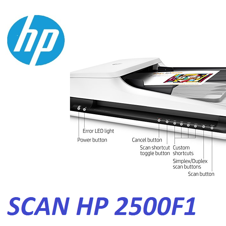 [Trả góp 0%]Sản phẩm hot. Máy quét HP Scanjet Pro 2500F1.