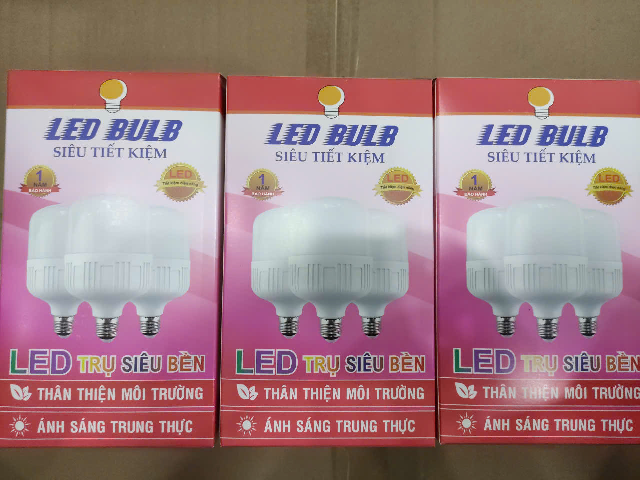 bóng đèn led 50w  bulb trụ