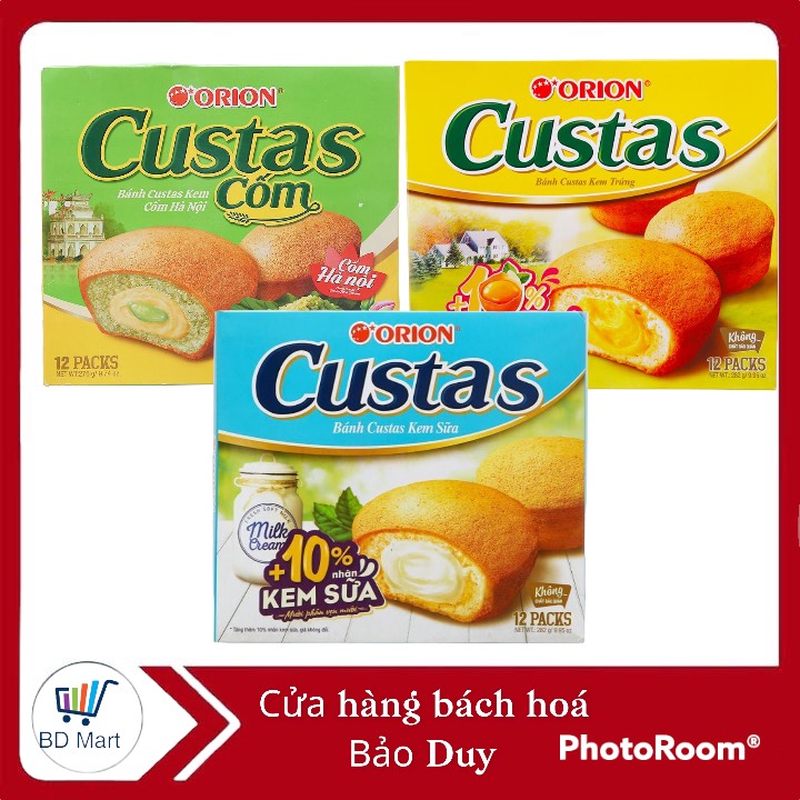 BÁNH ORION CUSTAS 282g -20137