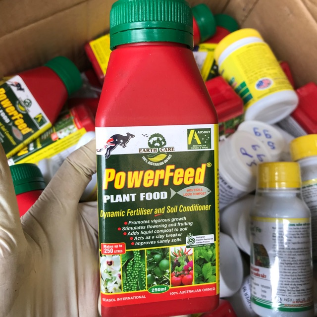 Phân cá powerfeed mập mầm-to hoa- dày cánh 250ml