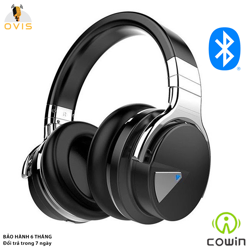 Tai nghe nhạc bluetooth bass mạnh cowin e7, e7 pro