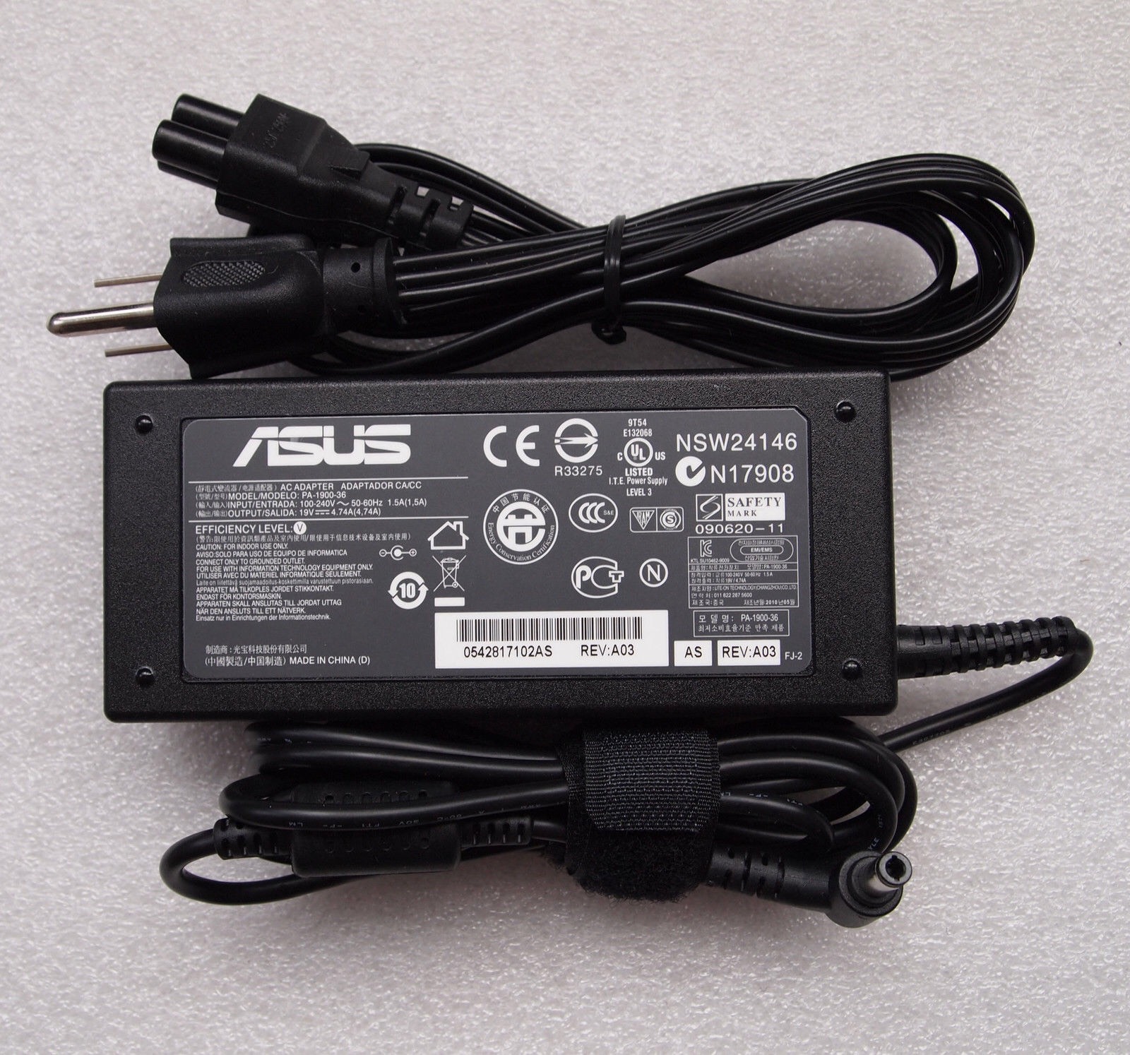 [HCM]Sạc cho Laptop Asus 19V 3.42A