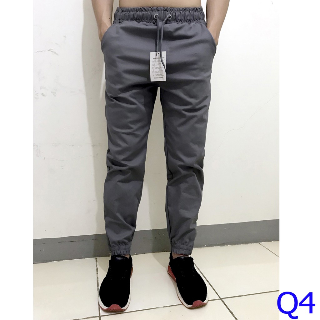 [3-5/8 Hoàn Tiền 25%]FREE SHIP QUẦN JOGGER KAKI BASIC CO GIÃN (KHÔNG GIỐNG HÌNH HOÀN TIỀN)