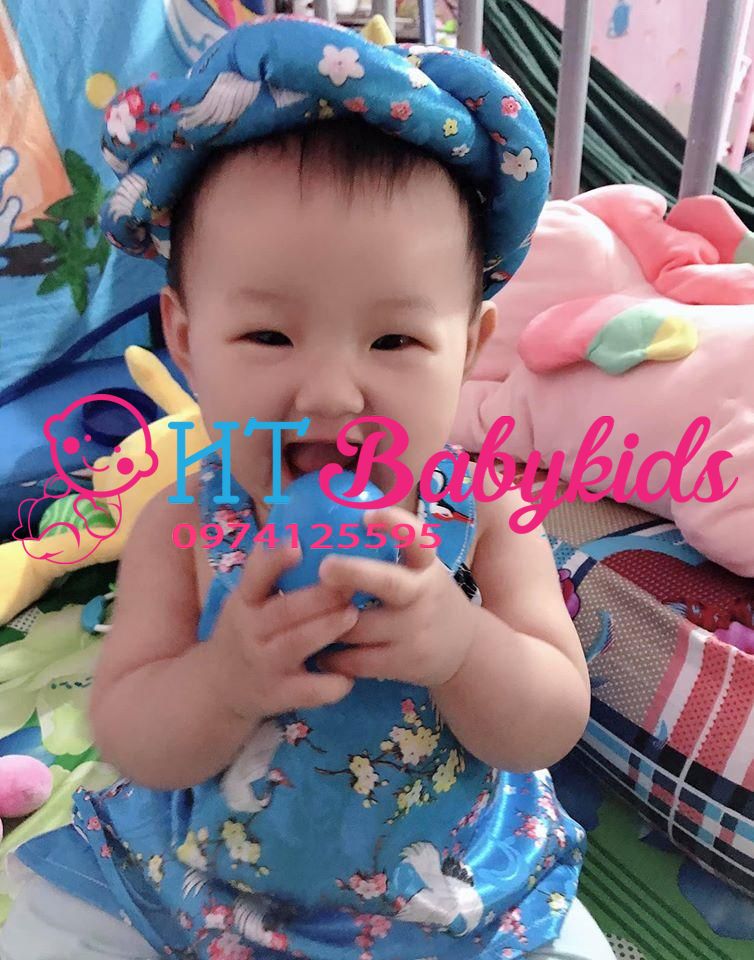 Set Yếm Gấm Cho Bé Gái Tết