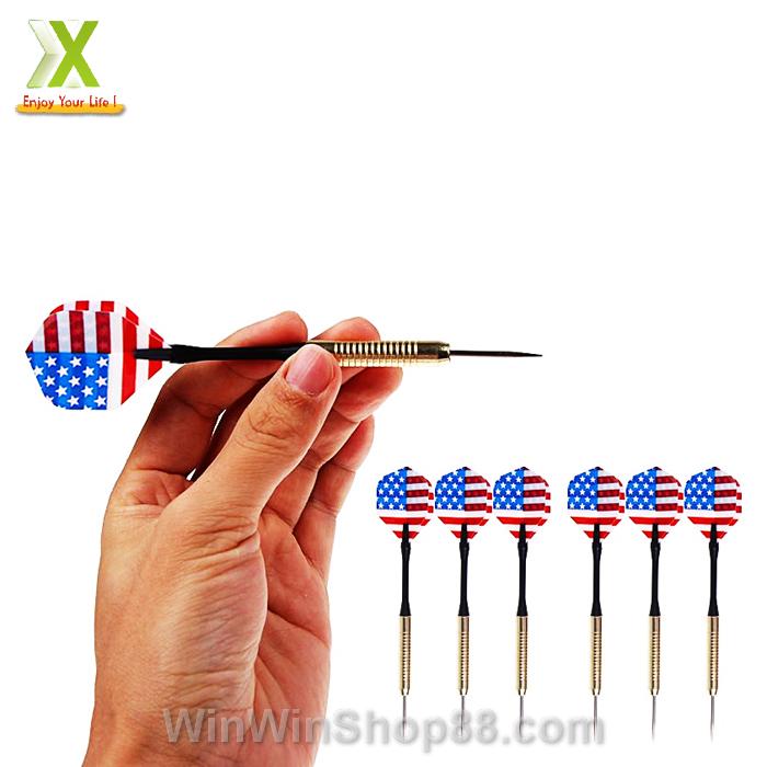 Bộ 6 mũi tên phi tiêu lá cờ nước Mỹ