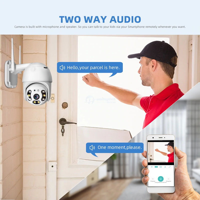 Camera Ip Wifi Yoosee D08S 2MP - 1080P rõ nét PTZ 360 độ (2.0Mp - Logo 5.0Mp)