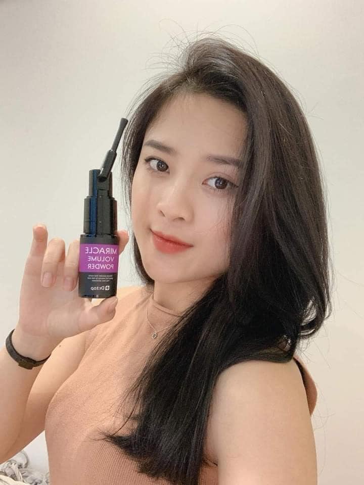 XỊT PHỒNG TÓC MIRACLE VOLUME POWDER  DR.TOP