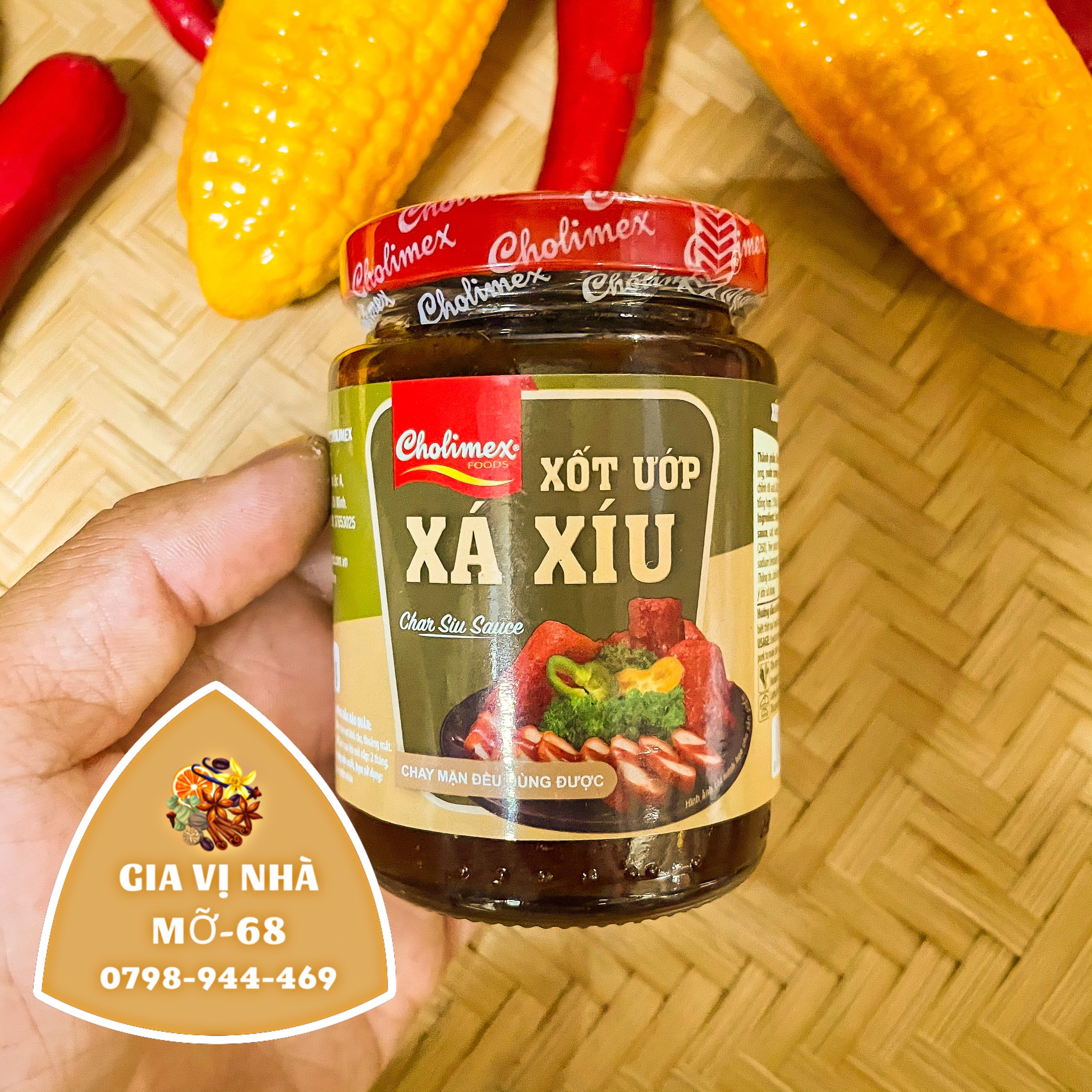 Sốt ướp xá xíu cholimex-hủ 200gr