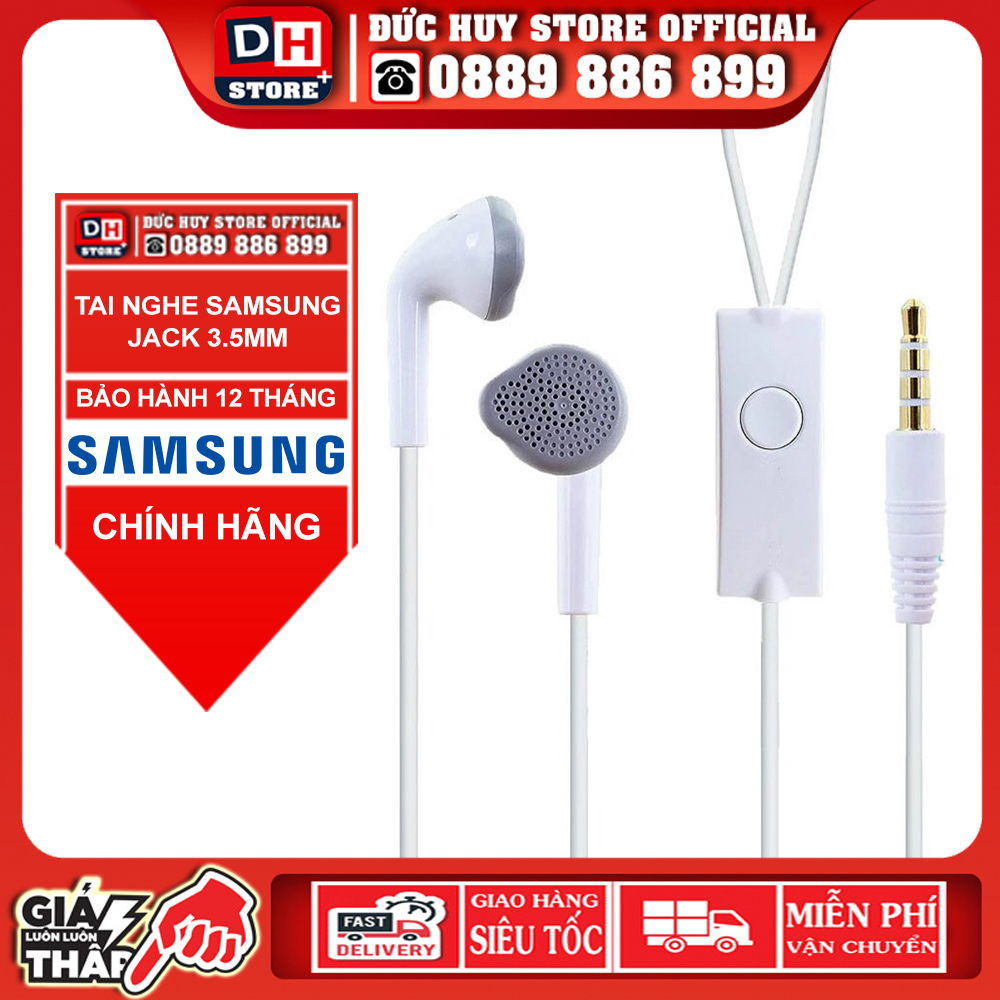 Tai nghe Samsung A20,A30, A30s, A50, A50S.. Chính hãng Jack 3.5 mm - Bảo hành 12 tháng