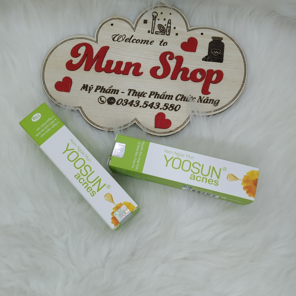 Kem Ngừa Mụn Yoosun Acnes Tuýp 15G