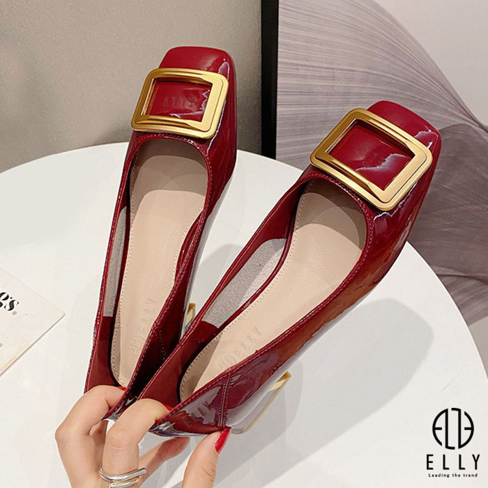 [Brand Day] Giày nữ cao cấp da thật ELLY – EGT194
